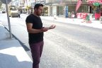 Çivril kent merkezi sıcak asfalta kavuştu, şükür duasına çıkanlar bile oldu