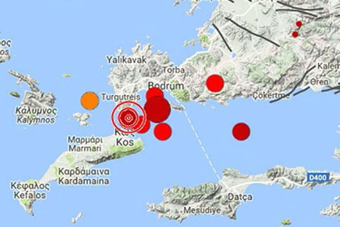 Gökova Körfezi’ndeki deprem Türkiye’yi salladı, Denizli’de de panik yaşandı