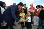 Ekonomi Bakanı Nihat Zeybekci’ye coşkulu karşılama