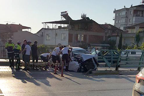 Kayhan Tüp Geçidi’nde yine kaza meydana geldi, vatandaşlar tepkili