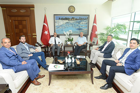 OSB Yönetimi’nden Vali Karahan’a ziyaret