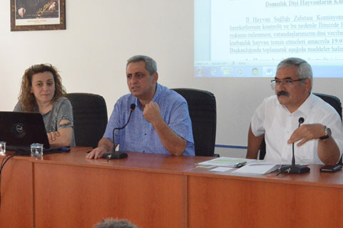 Hayvan Sağlığı Zabıtası Komisyonu toplandı, kurban önlemlerini görüştü