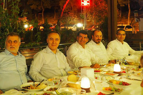 Altıparmak’a veda yemeği