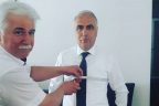 Ünlü terzi, Vali Karahan’ın ölçüsünü aldı, “Standart Türk erkeği” dedi