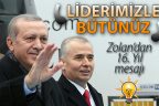 Başkan Zolan’dan AK Parti kuruluş yıldönümü mesajı