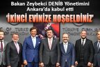 Ekonomi Bakanı Nihat Zeybekci DENİB Yönetimini Ankara’da kabul etti