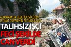 DESKİ işçisi duvar altında can verdi