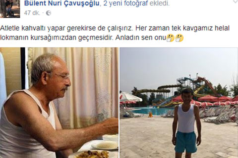 Çavuşoğlu’ndan atletli mesaj