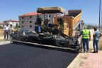 Çivril’de sıcak asfalt çalışması