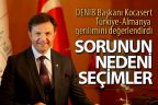 Kocasert: Türkiye-Almanya geriliminin nedeni seçim