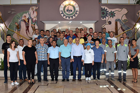 Denizli OSB’de bayramlaşma