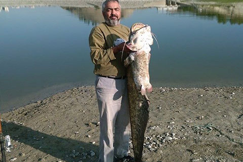 24 kiloluk balığı 1 saatte çıkarttı