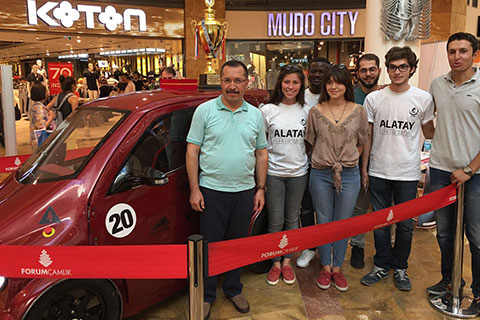 PAÜ Atay’ın yeni aracı “Alatay 2017” Körfez Pisti’nde yarışacak