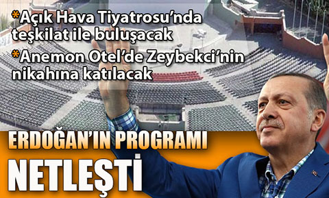 Cumhurbaşkanı Recep Tayyip Erdoğan’ın Denizli programı netleşti