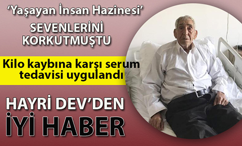 Hastaneye kaldırılmıştı, iyi haber geldi