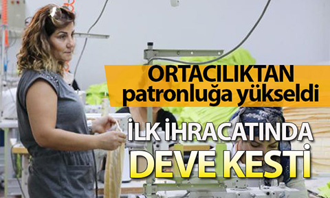 Kendi şirketini kurdu, ihracata başladı, ilk işi deve kesmek oldu