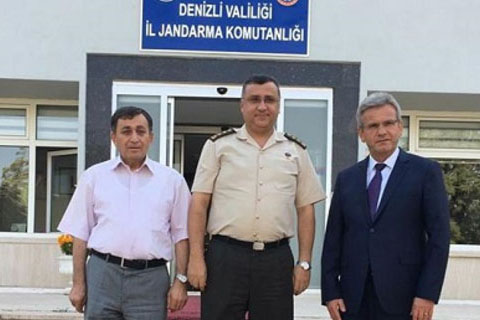 Şevkan’dan, Albay Düz’e ‘Hayırlı Olsun’ ziyareti