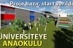 PAÜ yerleşkesine anaokulu yapılması için start verildi