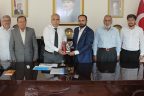 SP’den Vali Karahan’a ziyaret