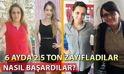 Tekden’de 6 ayda 2.5 ton verildi