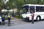 Korsan servisler Jandarmaya takıldı