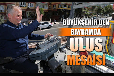 Ulus Bulvarı tamamlanıyor