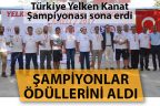Türkiye Yelken Kanat Şampiyonası sona erdi