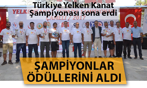 Türkiye Yelken Kanat Şampiyonası sona erdi