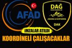 AFAD ile DAK arasında işbirliği protokolü imzalandı