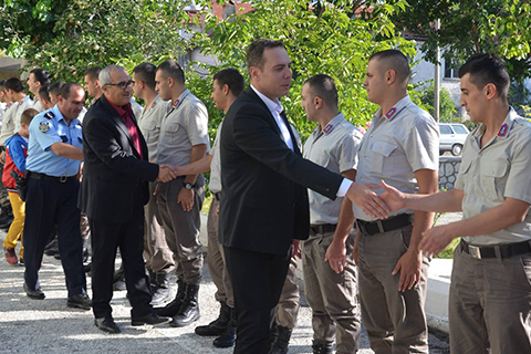 Çameli’de bayramlaşma, Belediye Parkı’ndaydı