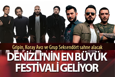Denizli’nin en büyük festivali geliyor