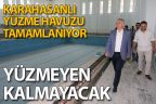 Karahasanlı Kapalı Yüzme Havuz’nda sona gelindi