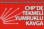 CHP delege seçimlerinde kavga