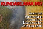 Honaz’daki orman yangını kontrol altına alındı