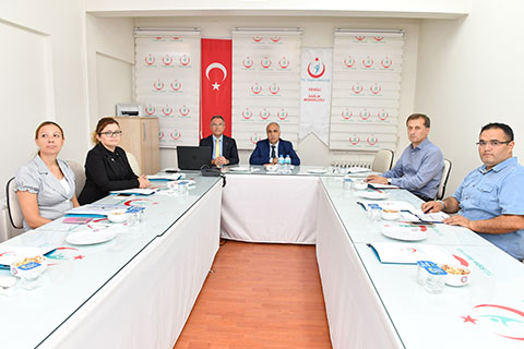 Vali Karahan Sağlık Müdürlüğü’nde