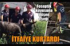 Bir saatte foseptikten çıkarıldı