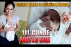 Elif Deniz bebek, 110 günlük mücadelenin ardından sağlıklı bir bebek olarak evine döndü