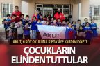 AKUT’tan 6 köy okuluna kırtasiye yardımı