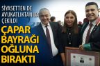 Bekir Çapar bayrağı oğluna devretti