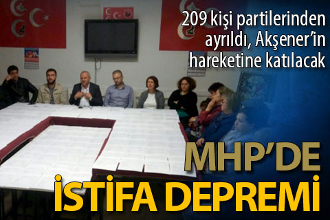 Denizli MHP’de istifa depremi