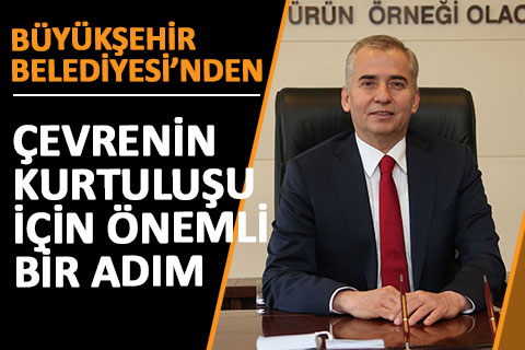 Denizli Büyükşehir Belediyesi’nden çevre adımı