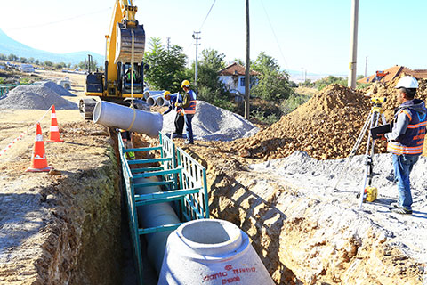 Baklan’ın alt yapısı yeniden inşa ediliyor