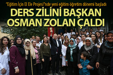 “Eğitim İçin El Ele Projesi”nde yeni eğitim öğretim dönemi başladı