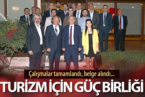 Başkan Osman Zolan turizmciler ile bir araya geldi
