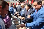 Aşure kazanları kardeşlik için kaynadı