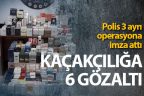 Gümrük kaçakçılığına 6 gözaltı