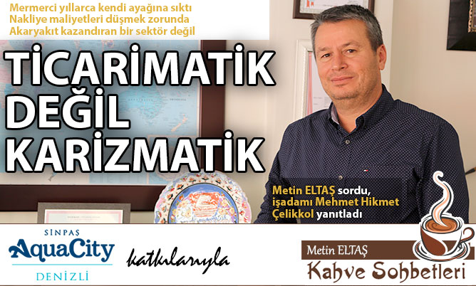 İş dünyası ile kahve sohbetlerinin konuğu Mehmet Hikmet Çelikkol