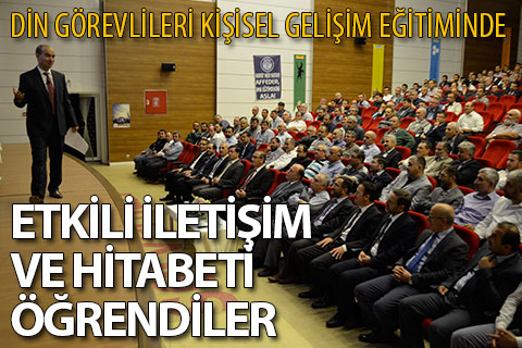 Din görevlileri ‘kişisel gelişim’ eğitiminde