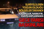 Denetimlerde 7’si Suriyeli 8 kişi gözaltına alındı