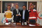 Ödüllü ekipten Arpacı’ya ziyaret